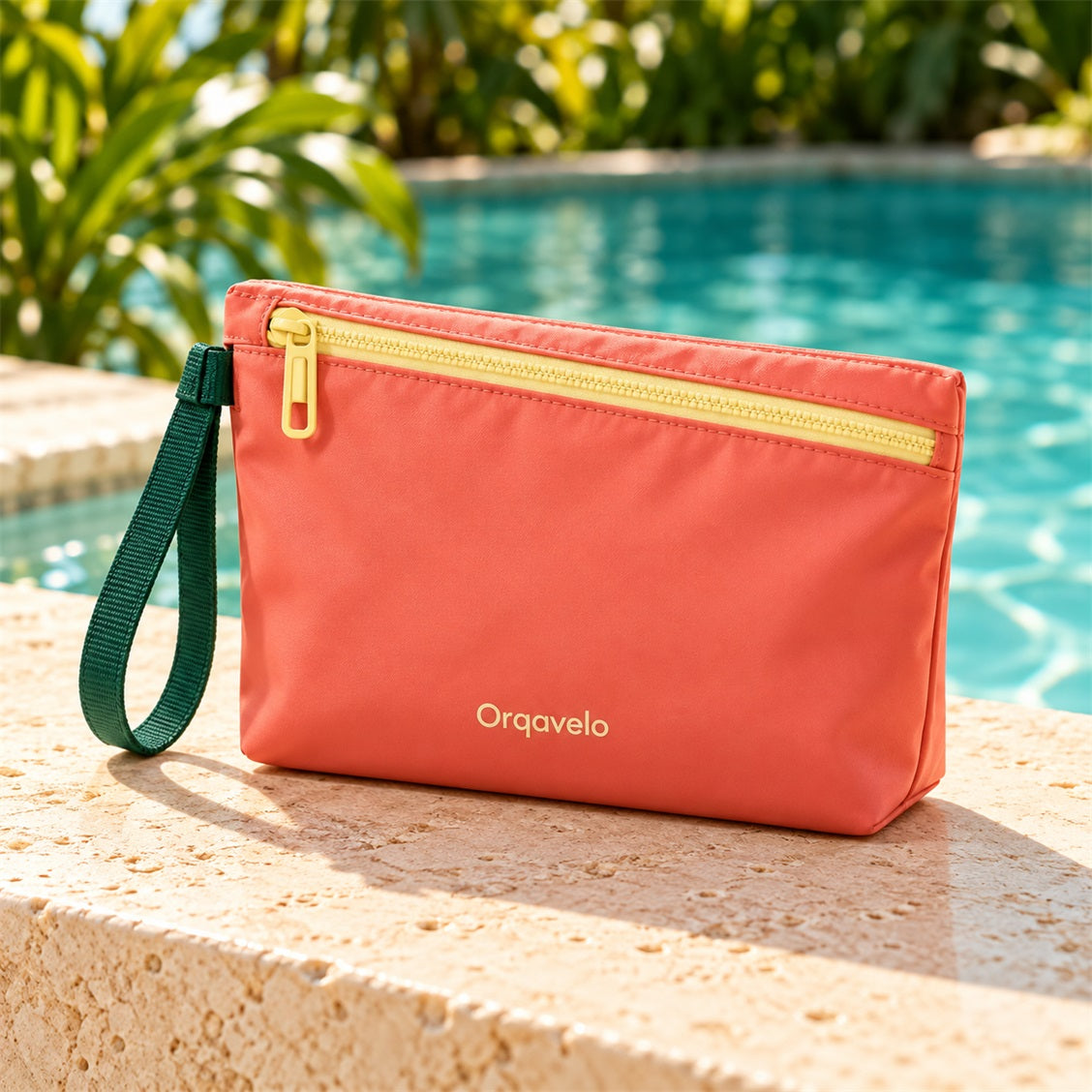 Orqavelo Coral Wristlet Pouch - secondary product view