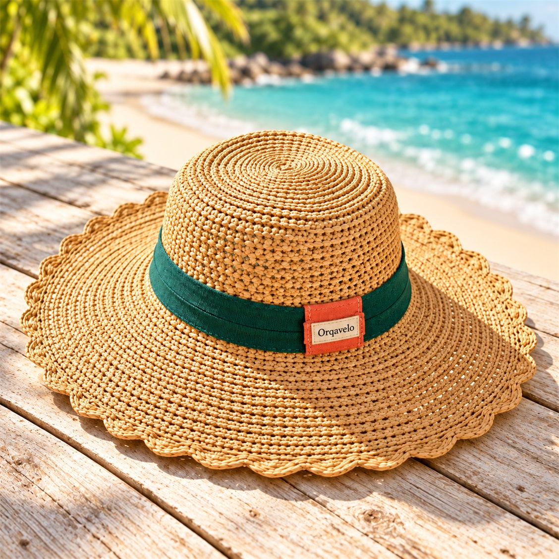 Orqavelo Woven Shade Hat - secondary product view