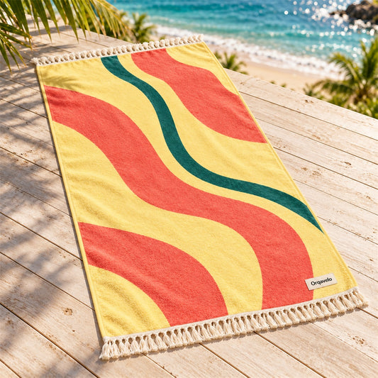 Orqavelo Riviera Pattern Towel - main product view